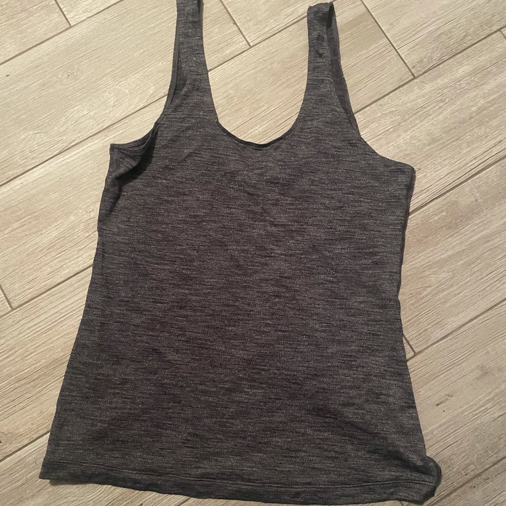 Gray lululemon tank